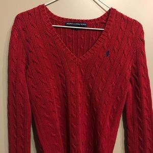 Red RL Sport Sweater